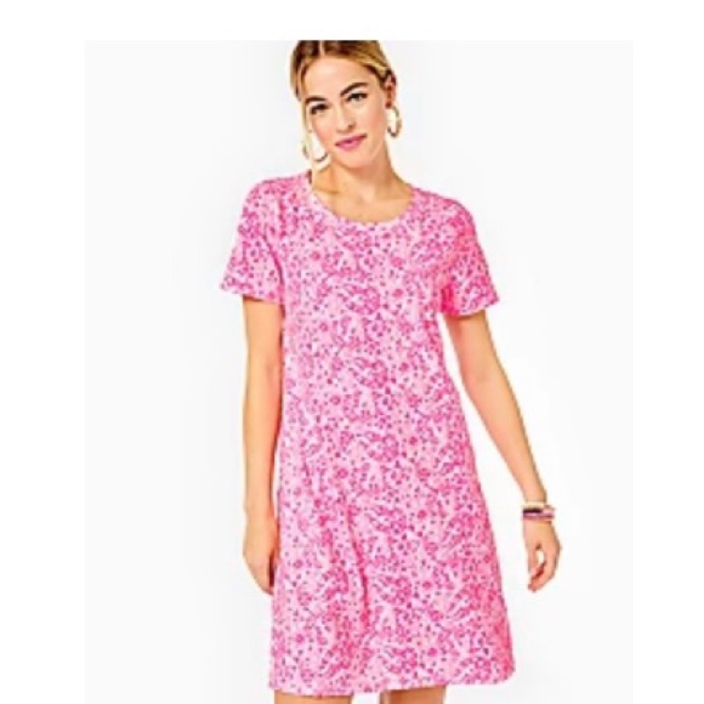 Lilly Pulitzer Size Small Tee Shirt Dress
